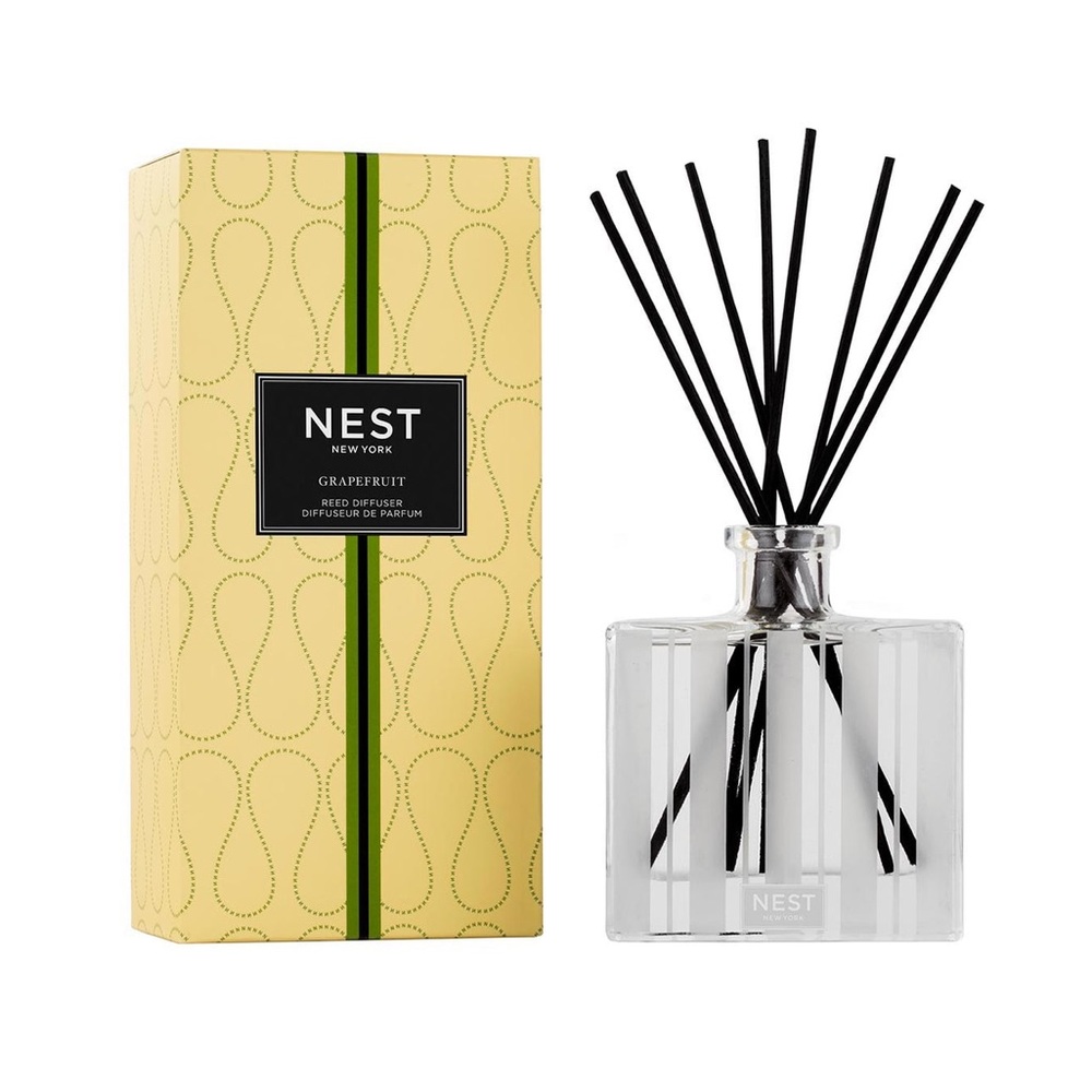 NEST New York Grapefruit Reed Diffuser+Votive Candle Bundle F/S NEW IN BOXES! - Picture 6 of 11